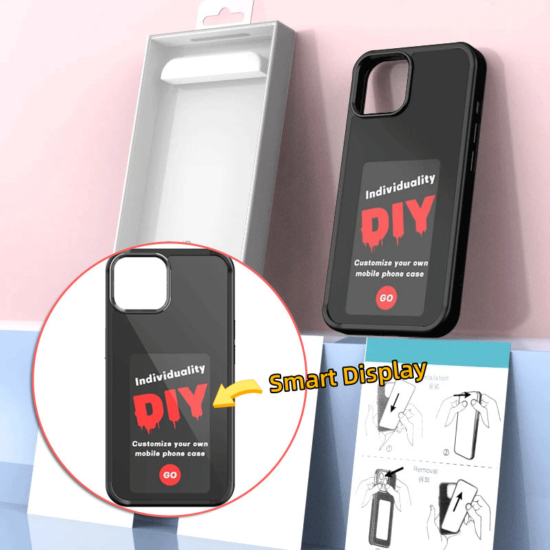 E-Ink Handy Hülle | Bild mit NFC anpassbar kein zusätzliches Laden
