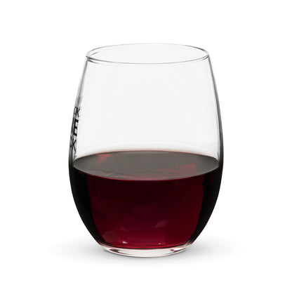 Stemless wine glass